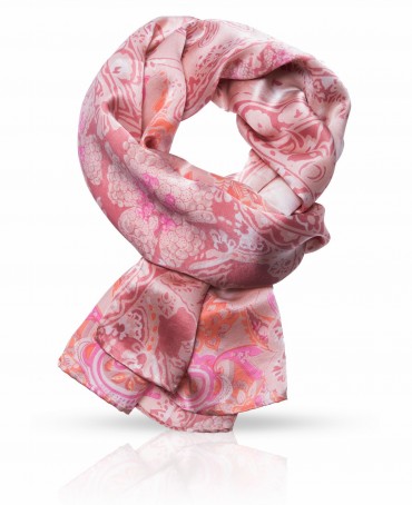 Платок Женский SS.KV-ANIM.PAIS/PEACH.OR